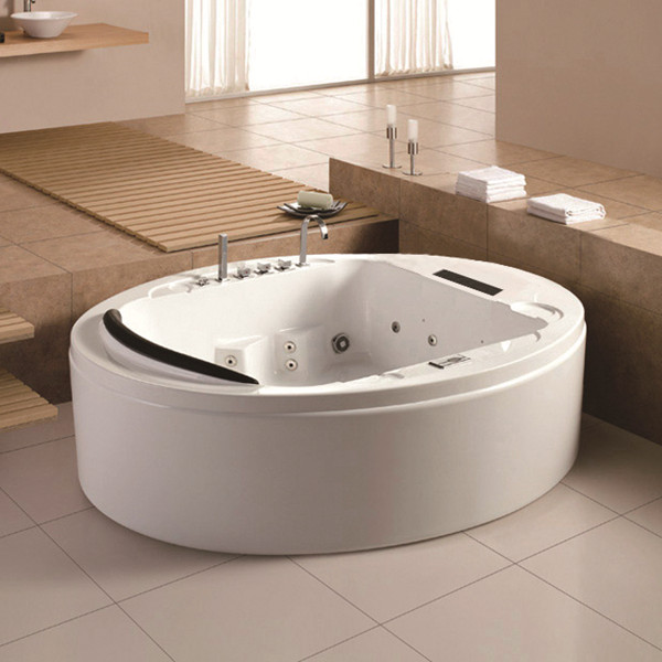 ADVANCED CONFIGURATION ROUND SHAPED INDOOR MASSAGE BATHTUB