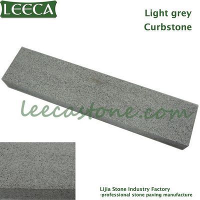 Granite light grey curbstone paver