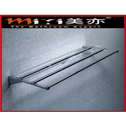 single bathroom rack towel rack