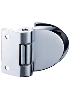 Glass door hinge