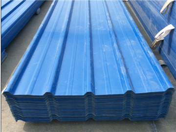 Corrugated roof tile