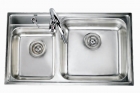 Kitchen 1.75 Bowl Sink (8650R)