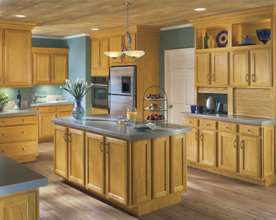 Kitchen Cabinet (Flower Oak)