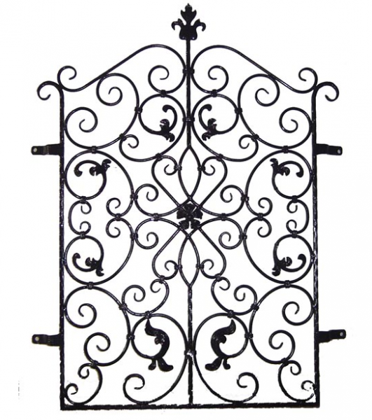 wrought iron window guard (016)