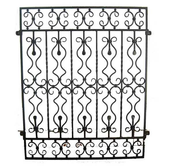 wrought iron window guard (017)