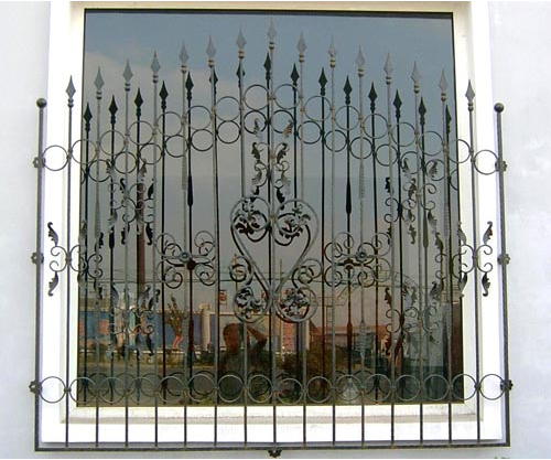 wrought iron window guard (023)