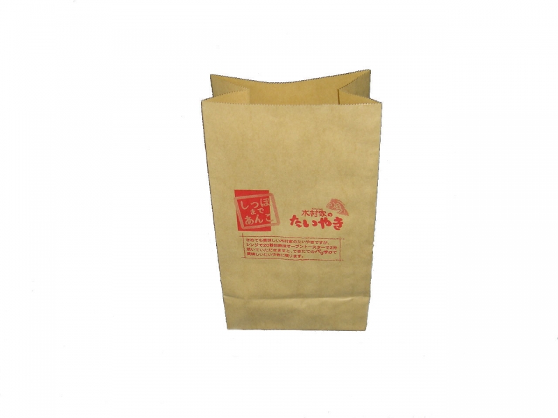 Kraft paper food bag