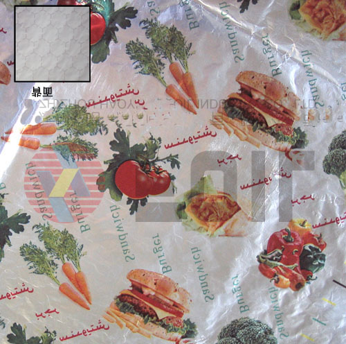 Hamburger wrapping paper