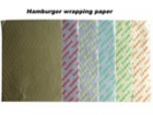 Hamburger wrapping paper