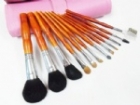 12pcs unique top quality goat makeup brush set