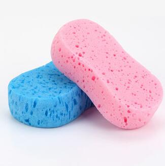 Auto cleaning sponge