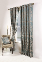 Toledo Teal Curtains